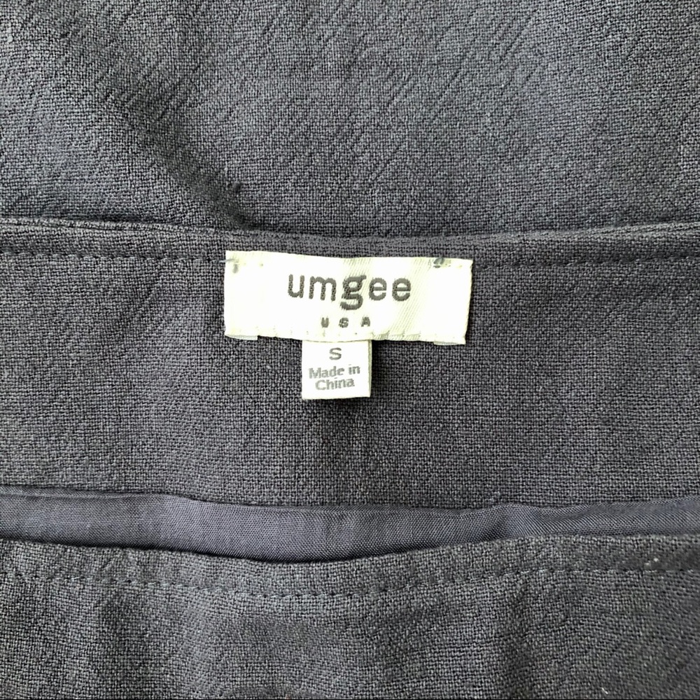 Umgee Embroidered Mini Skirt Gray Size Small - Picture 9 of 9